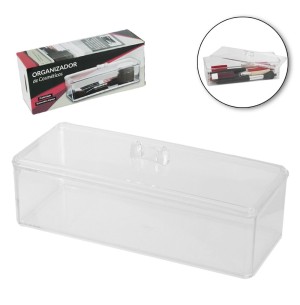 ACRÍLICO PORTA COSMÉTICOS 23X10CM