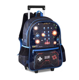 MOCHILA INF.CAR.39CM 2 DIVISÕES GAME STAR