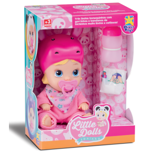 BONECA LITTLE DOLLS SONINHO FAZ XIXI