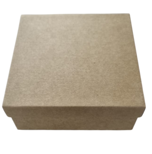 CAIXA PRESENTE KRAFT 12X12X5CM LISA