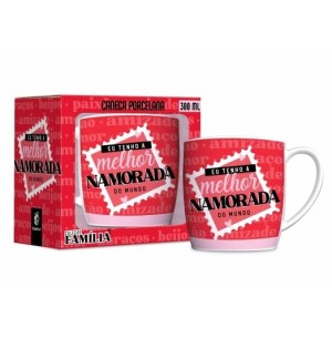 CANECA PORC.300ML URBAN EU TENHO A MELHOR NAMORADA