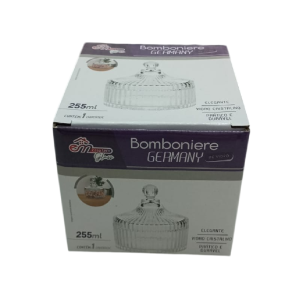 BOMBONIERE VIDRO 12CM
