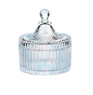 BOMBONIERE VIDRO 12CM FURTA COR