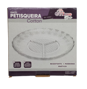 PETISQUEIRA VIDRO 3 DIV.20CM