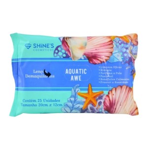 LENÇO DEMAQUILANTE 25UN AQUATIC
