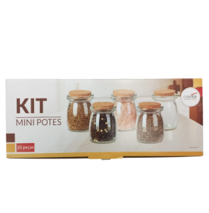 MINI POTE VIDRO 7CM 10UN