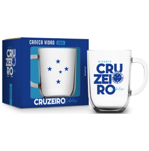 CANECA VIDRO 300ML TORONTO CRUZEIRO