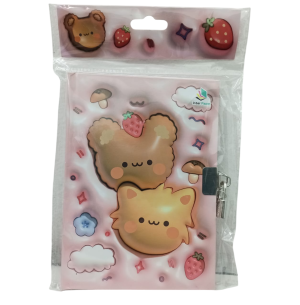 DIARIO CADEADO 13X18CM