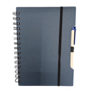 BLOCO ANOT.ESPIRAL 15X21CM 70FLS CANETA