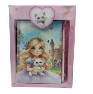 DIÁRIO CHAVE 11X15CM C/CANETA CX