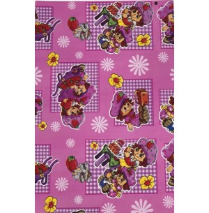 SACO METAL 25X36CM 50UN MORANGUINHO