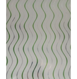 SACO METAL 30X44CM 50UN CURVAS BRANCAS C/VERDE
