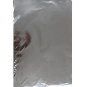 SACO METAL 25X36CM 50UN LISO PRATA