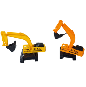 CARRO FRICÇÃO 12CM ESCAVADEIRA