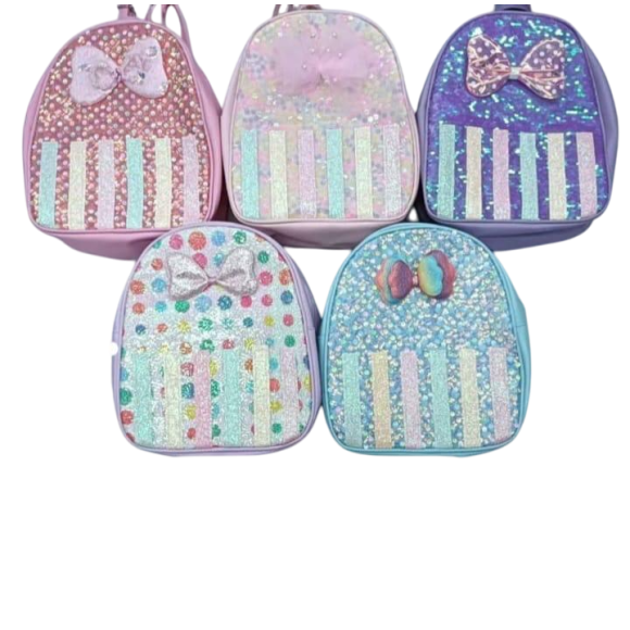 BOLSA INFANTIL 23X28CM PAETÊ