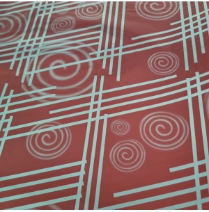 SACO METAL 10X15 50UN ESPIRAL VERMELHO