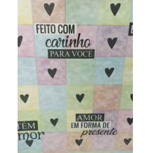 PAPEL COUCHE 50X60 20FLS ROMÂNTICO