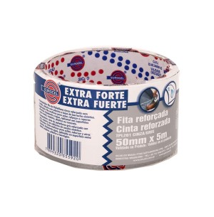 FITA ADES.SILVER TAPE 50MMX5M CINZA