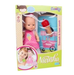 BONECA NICINHA ICE