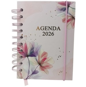 AGENDA ESP.2026 11X15CM FLOR