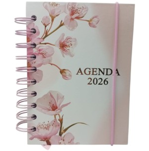 AGENDA ESP.2026 11X15CM FLOR