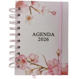 AGENDA ESP.2026 168FLS 14X19CM FLOR