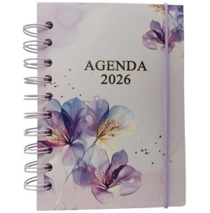 AGENDA ESP.2026 168FLS 14X19CM FLOR