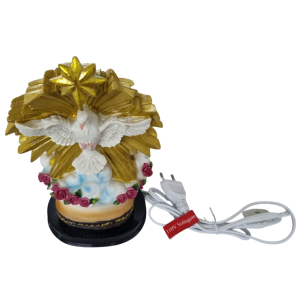 RESINA IM.ESPIRITO SANTO 20CM C/LUZ