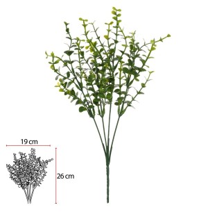 GALHO EUCALIPTO X4 36CM VERDE