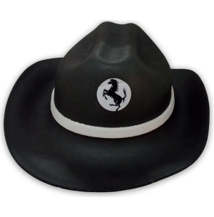 CHAPÉU COUNTRY EVA ADULTO PRETO