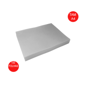 CAPA FRENTE ENCAD.A4 CRISTAL 100UN