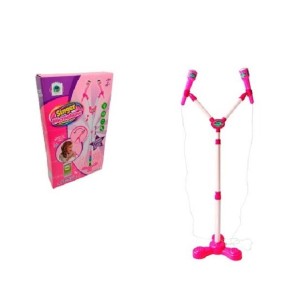 MICROFONE MUS.SUPORTE MP3 80CM DUPLO