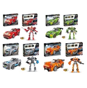 BLOCO MONTAR 200PÇS 2 EM 1 CARRO