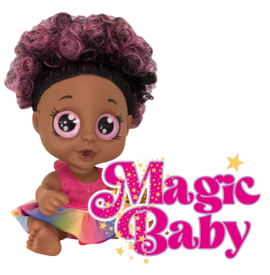 BONECA MAGIC BABY NEGRA