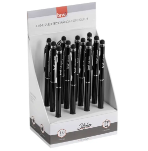 CANETA ESFER. 1.0MM TOUCH STYLUS CX 12UN