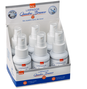 SPRAY LIMPA QUADRO BRANCO 60ML 6UN