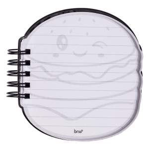 BLOCO ANOT.ESPIRAL 9X10CM 80FLS FAST FOOD