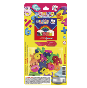 MASSINHA MODELAR 27PÇS NÚMEROS