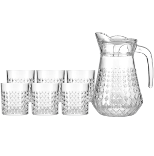 JARRA VIDRO 1,5L 6 COPOS