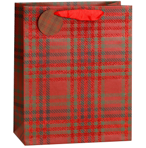 SACOLA PRES.30X40CM GLITTER