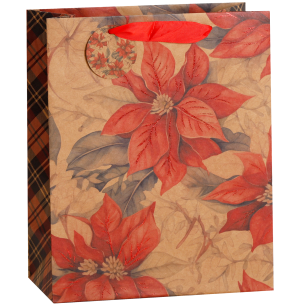 SACOLA PRES.30X40CM GLITTER