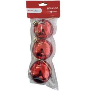 BOLA PCT 5CM 3UN LISA SORTIDA