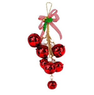  ENFEITE GUIZO 7UN/LACO 25CM