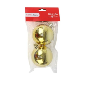 BOLA PCT 6CM 2UN LISA SORTIDA