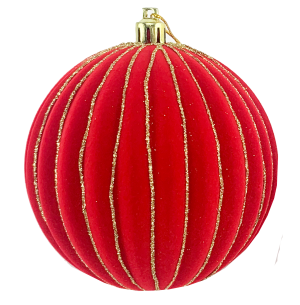 BOLA PCT 10CM 1UN CAMURÇA GOMOS GLITTER VM