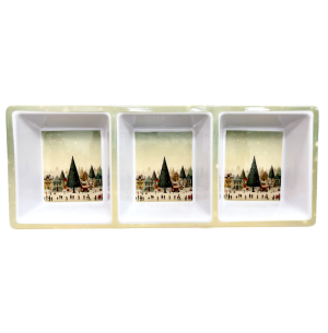 PETISQUEIRA MELANINA 3 DIVISÕES 15X37CM PINHEIRO 