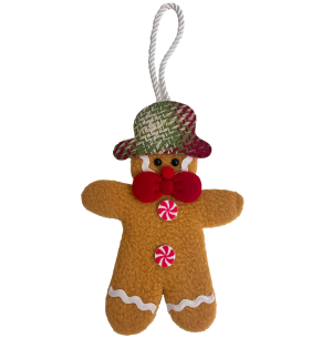  ENFEITE BONECO COOKIE 23CM