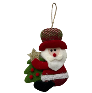  ENFEITE BONECO FELTRO 18CM