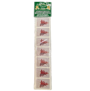 ETIQUETA ADES.100UN FELIZ NATAL FITA VERMELHA