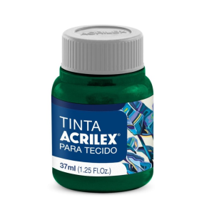 TINTA TECIDO FOS.37ML 12UN VERDE BANDEIRA